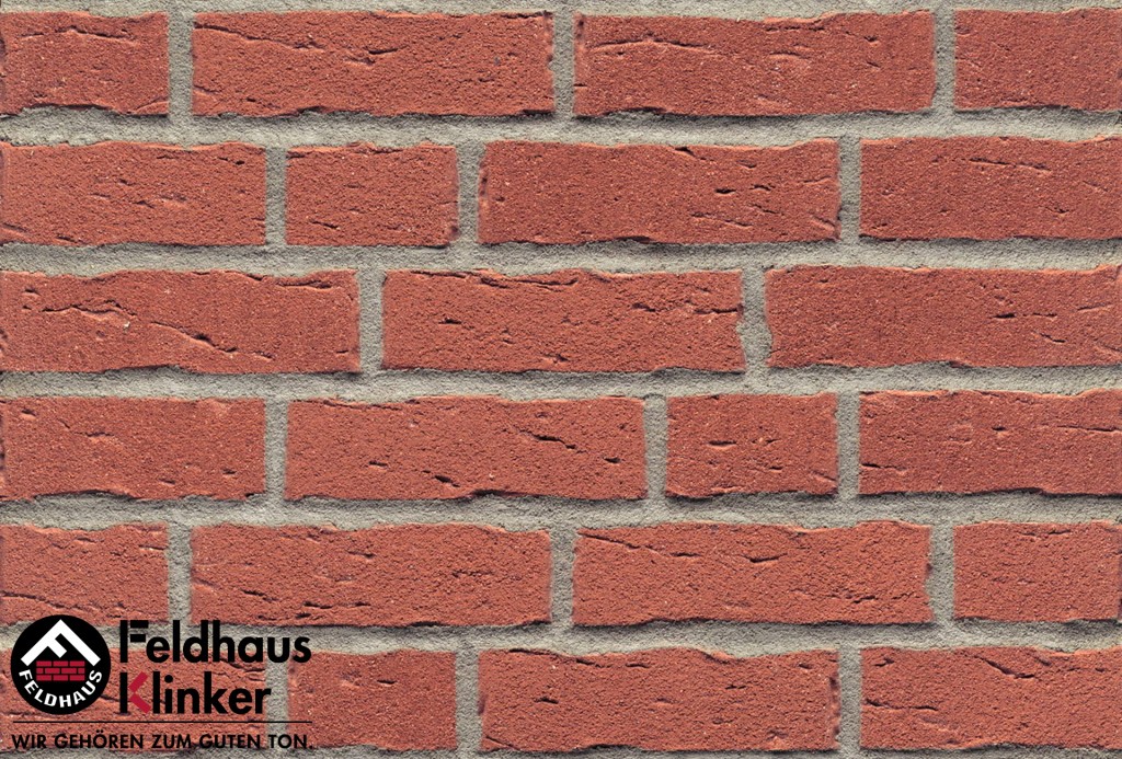 Клинкерная плитка Feldhaus Klinker R694NF14 sintra carmesi, 240*71*14