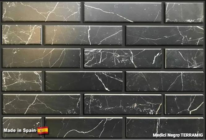 Клинкерная плитка TERRAMIG Medici Negro, 235x62x10 мм