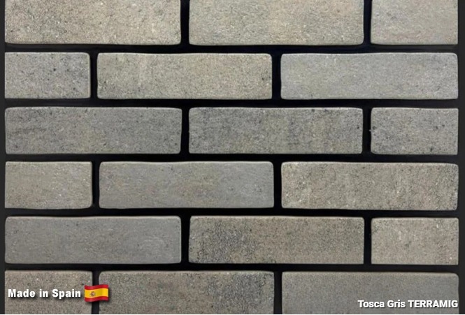 Клинкерная плитка TERRAMIG Tosca Gris, 235x62x10 мм