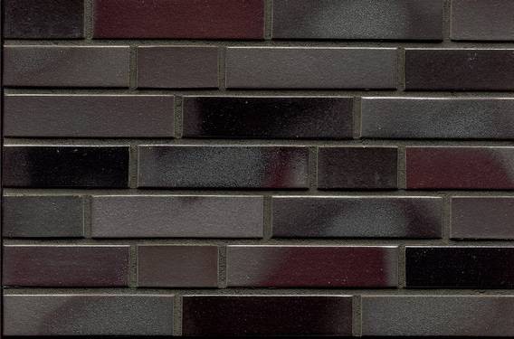 Кирпич клинкерный облицовочный Feldhaus Klinker K398DF75 "galena cerasi nero"