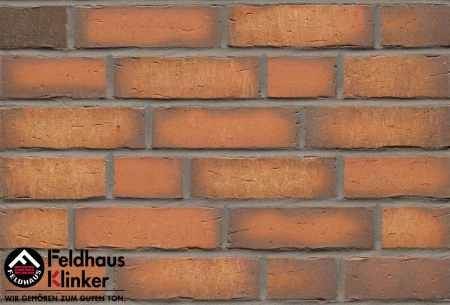 Клинкерная плитка Feldhaus Klinker R758NF14 vascu terracotta, 240*71*14