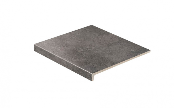 Ступень лофт клинкерная Stroeher 973 anthracite, 340*294*11 мм