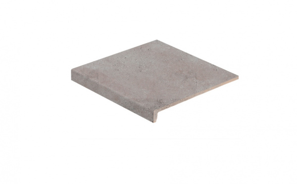 Ступень лофт клинкерная Stroeher 962 grey, 340*294*11 мм