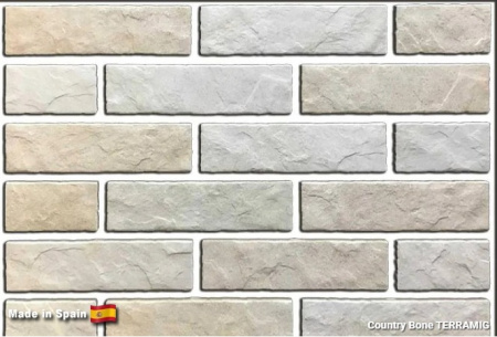 Клинкерная плитка TERRAMIG Country Bone, 235x62x10 мм