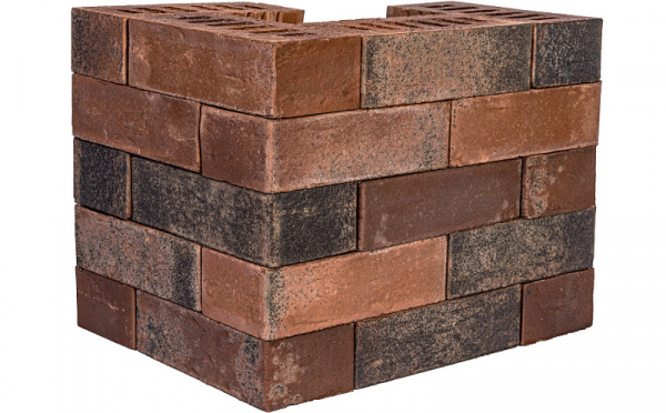 Кирпич клинкерный Plinfa Iron 2306, 270*85*50 мм