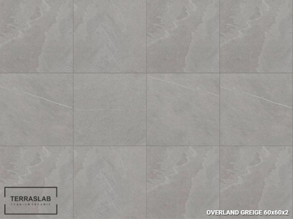 Плитка Overland GREIGE для террас, TERRASLAB, 60x60x2 см