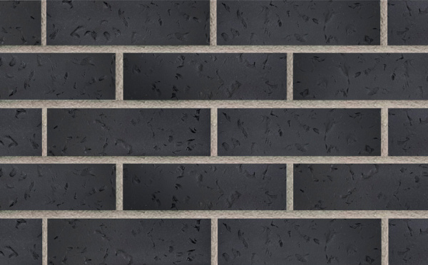 Клинкерная плитка Terramatic Moon Black AB, 240*71*14 мм
