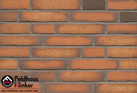 Клинкерная плитка Feldhaus Klinker R758NF14 vascu terracotta, 240*71*14