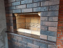 Кирпич Мангейм Шварц полнотелый печной М300 Koningshtain