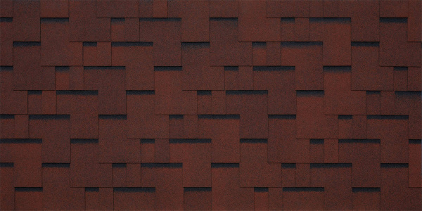 Черепица битумная TEGOLA SANREMO Rosso 402