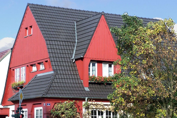 Roben Керамическая черепица  RHEINLAND altfarben, ангоб (Германия/Польша)