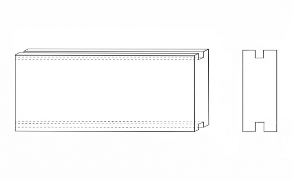 Клинкерная плитка Terramatic Plato Brown, для НФС, 240*71*14 мм