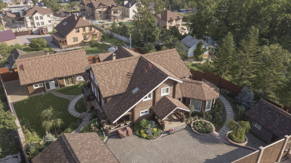 Черепица битумная TEGOLA ASSISI Marrone 434