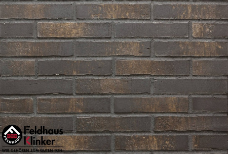 Клинкерная плитка Feldhaus Klinker R738NF14 vascu vulcano sola, 240*71*14