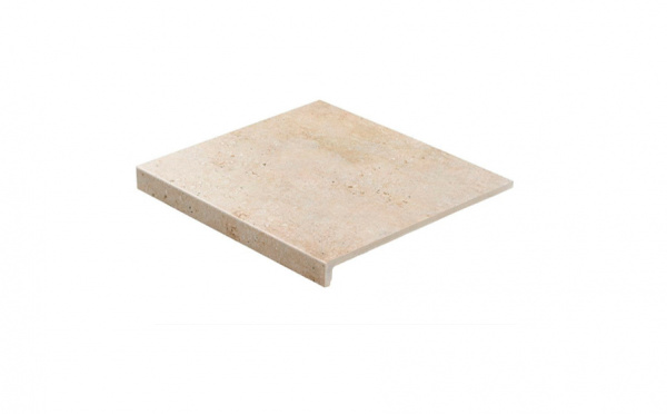 Ступень лофт клинкерная Stroeher 960 beige, 340*294*11 мм