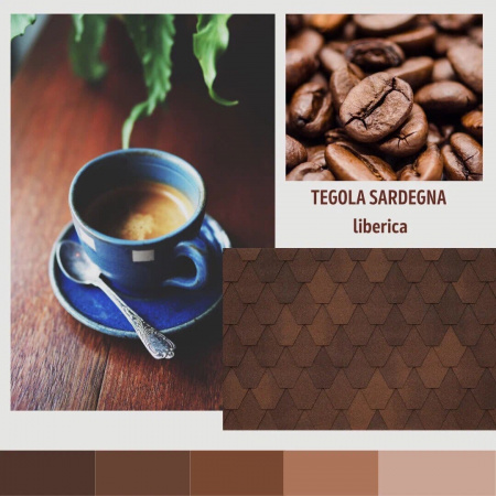 Черепица битумная TEGOLA UNICA SARDEGNA Liberica 020