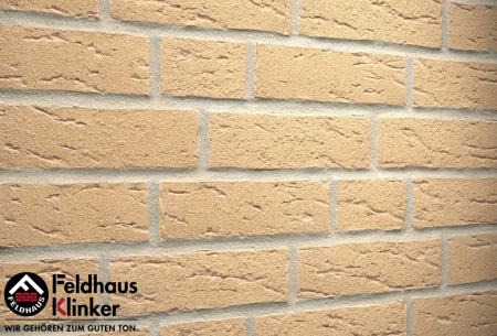 Клинкерная плитка Feldhaus Klinker R692NF14 sintra crema, 240*71*14