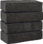 Кирпич клинкерный облицовочный Randers Tegl UNIKA RT 520 Negro mit Kohle