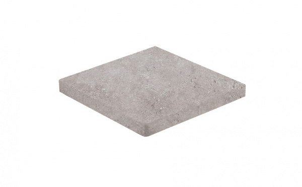 Угловая ступень лофт клинкерная Stroeher 962 grey, 340*340*11 мм