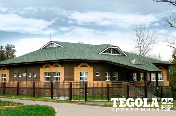 Черепица битумная TEGOLA ASSISI Verde 473