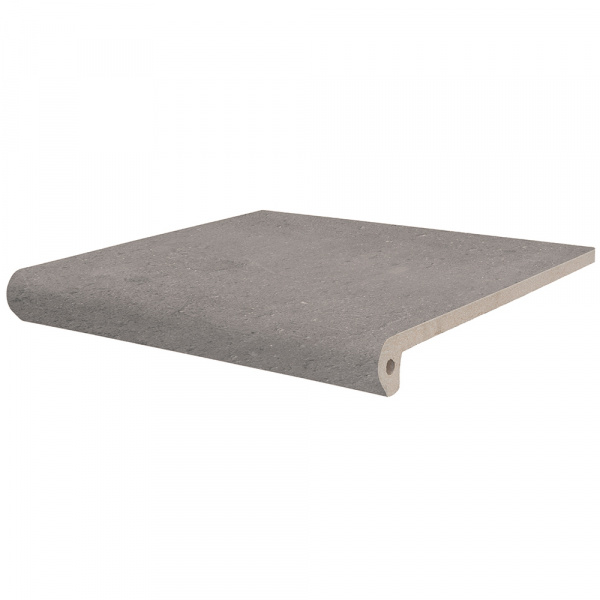 Ступень флорентинер Exagres Portland Grey, 330x330x40х13 мм