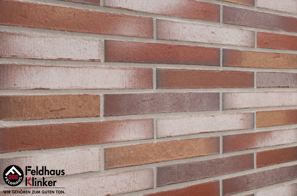 Клинкерная плитка Feldhaus Klinker ригель формат R921XLDF14 vario ardor trecolora, 365*52*15