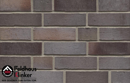 Кирпич клинкерный облицовочный Feldhaus Klinker K662DF "sintra lava azur"