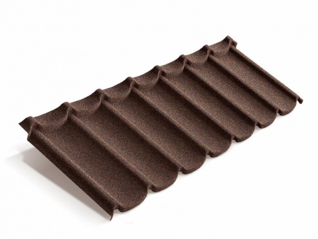 Композитная черепица Mistral кофе, Metrotile