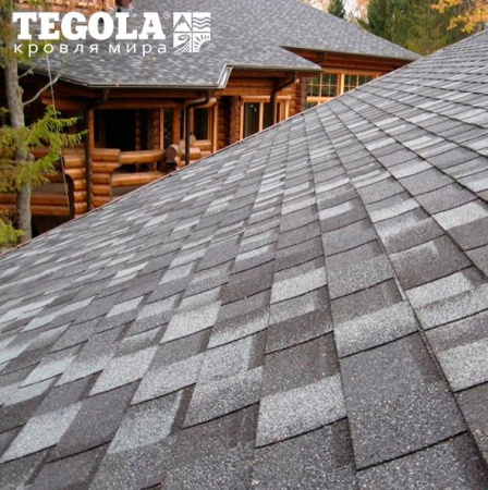 Черепица битумная TEGOLA CORTINA Verde 475