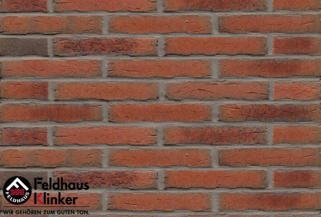Клинкерная плитка Feldhaus Klinker R698NF14 sintra terracotta bario, 240*71*14