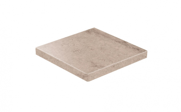 Угловая ступень лофт клинкерная Stroeher 964 taupe. 340*340*11 мм