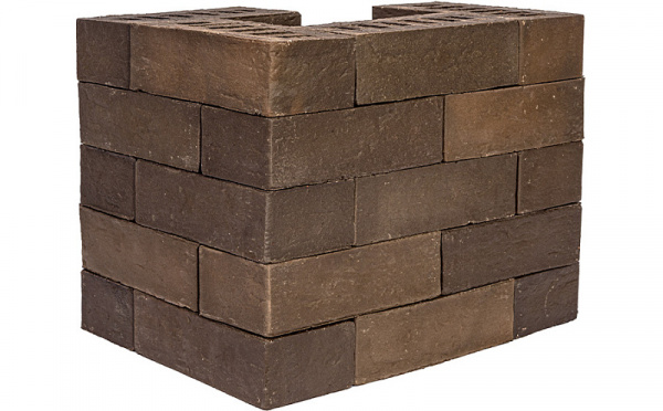 Кирпич клинкерный Plinfa Iron 2807, 270*85*50 мм