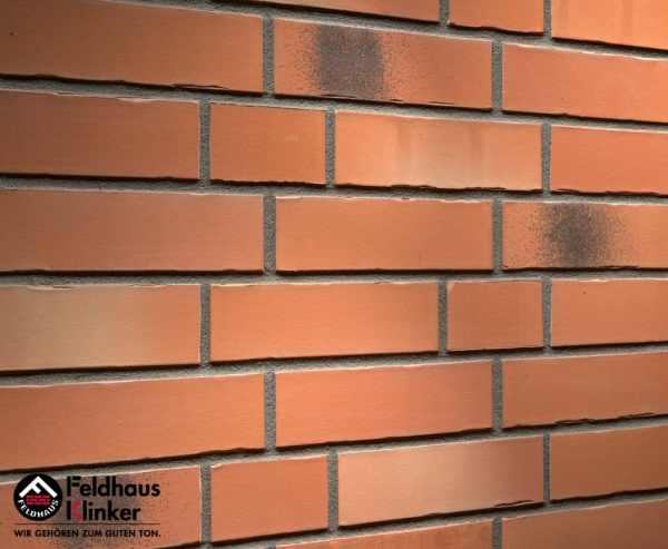 Клинкерная плитка  Feldhaus Klinker R985DF14 bacco terracotta matiz, 240*52*14
