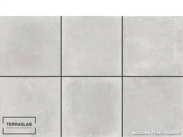 Плитка Midtown PEARL для террас, TERRASLAB, 90x90x2 см