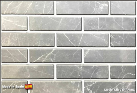 Клинкерная плитка TERRAMIG Medici Gris, 235x62x10 мм