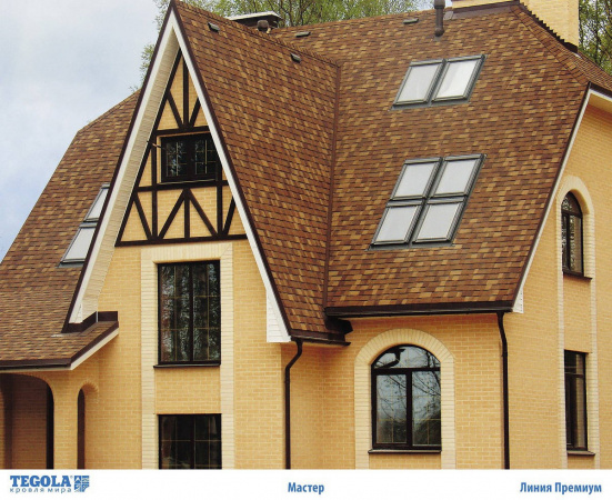 Черепица битумная TEGOLA ASSISI Terracotta 420