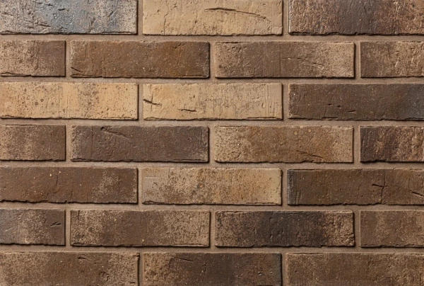Кирпич Облицовочный Мангейм Сепия  07НФ, 250*85*65, KONIGSTEIN